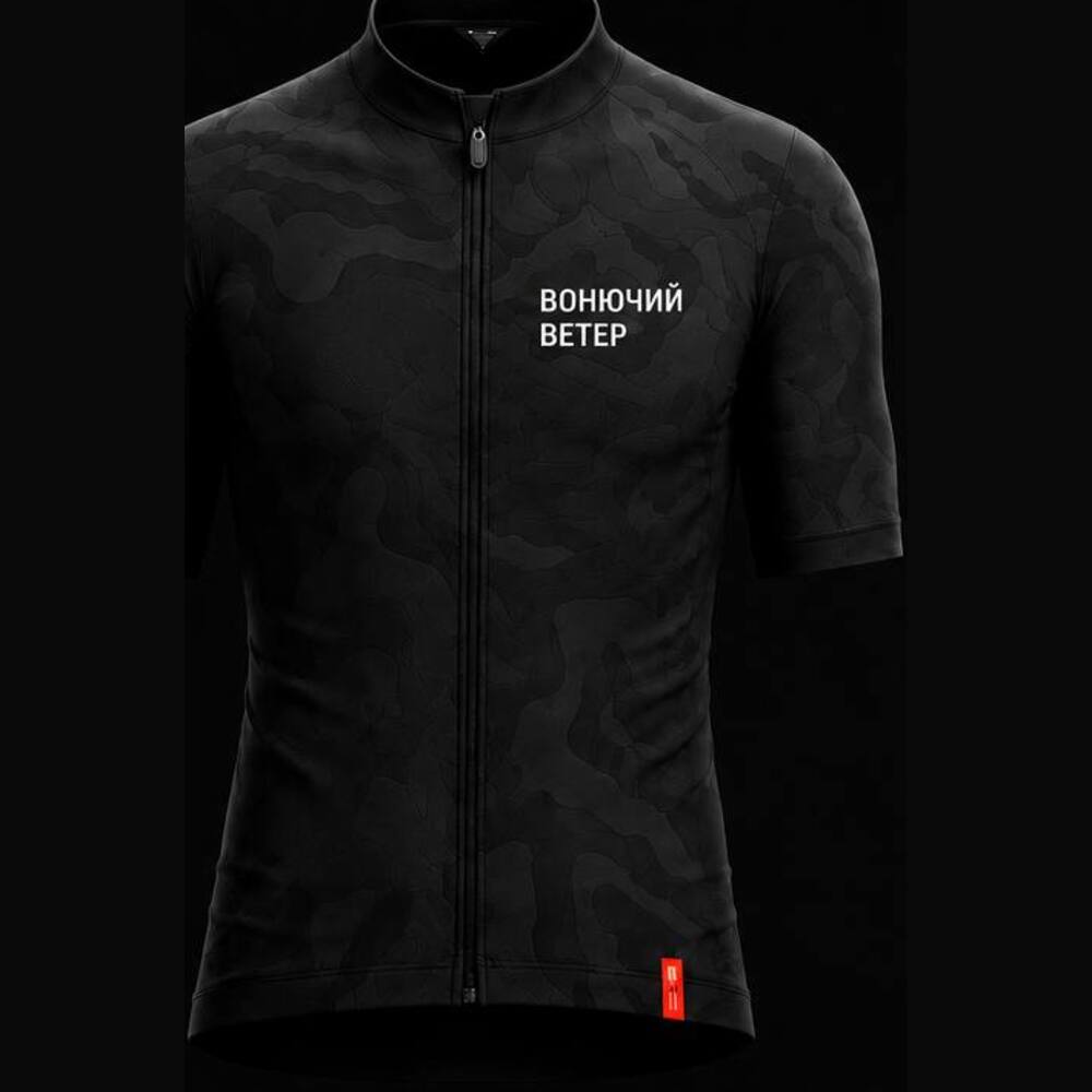 Pressure Map Jersey — Void Black